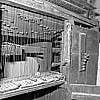 Tastiera, catenacciatura e registri prima del restauro